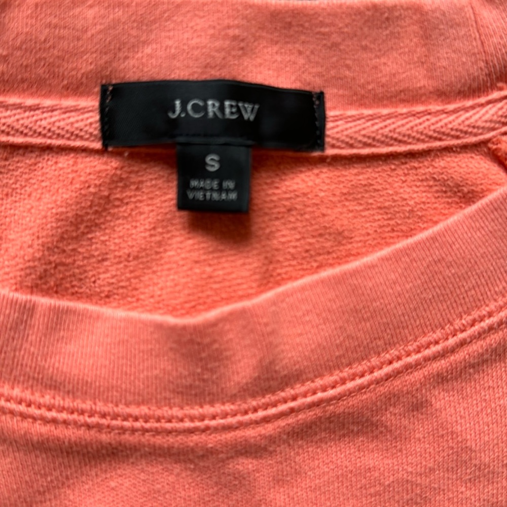 J Crew vintage cotton sweatshirt women’s small like new